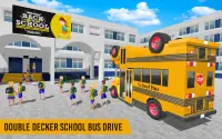 School Bus Driving Games 3D Screen Shot 4