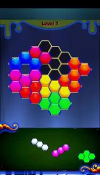Neon Hexagon Block Puzzle Screen Shot 4