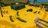 3D армейский снайпер-шутер Screen Shot 1