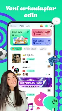 GOGO-Chat room&ludo oyunları Screen Shot 0