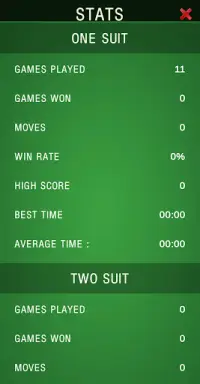 Spider Solitaire Screen Shot 11