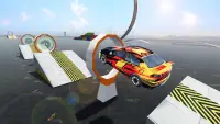 Ultimate Car Stunt Drive: simulador de carreras de Screen Shot 3