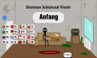 Stickman Schlafsaal Flucht Screen Shot 0