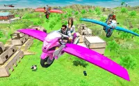 Flying Motorbike 3D Simulator Screen Shot 1
