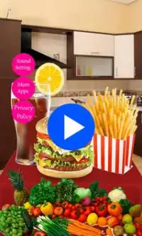 Fast Food - Kids Foods Screen Shot 0