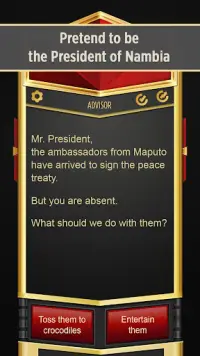 Mr. President: Text Adventure Screen Shot 0