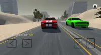 Highway Drift Challenger Speed Racing Srt Game 3D Screen Shot 1