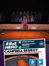 8 Ball Hero – Pool-Billard-Rätselspiel Screen Shot 15