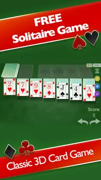 Solitaire 3D: Play 52 cards Screen Shot 0