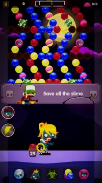 Zombie Bubble Burst Screen Shot 0