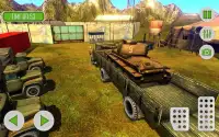 Offroad Hill Mengendarai Army Truck Simulator 3D Screen Shot 10