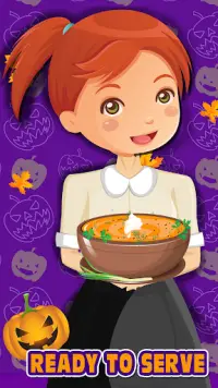 Roasted Pumpkin Soup-Street food Cooking games Screen Shot 8