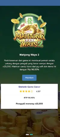 Mahjong Ways Pg Soft Slot Demo Screen Shot 3