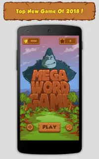 Mega Word Game - 100 Puzzle Ed Screen Shot 0