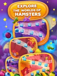Fruit Hamsters–Farm of Hamsters: Match 3 game Free Screen Shot 9