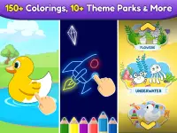 Coloring games for kids: 2-5 y Screen Shot 0