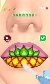 Lip Art 3D: Coloring Art Lip Screen Shot 4