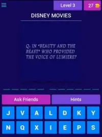 DISNEY TRIVIA FREE QUIZ GAME QUESTIONS AND ANSWERS Screen Shot 17