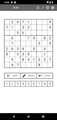 Sudoku: Łatwe do niemożliwego Screen Shot 5