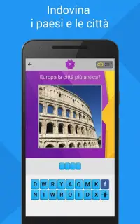 Paese e Città Quiz Screen Shot 0