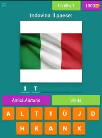 flag quiz italiano Screen Shot 10