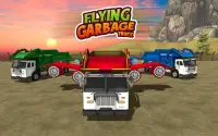 City Garbage Flying Truck- Flying Games Screen Shot 3