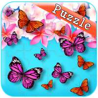 Butterfly jigsaw puzzle
