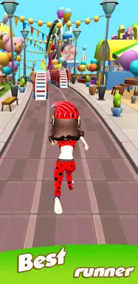 Ladybug Run Princess Escape 4D Screen Shot 0