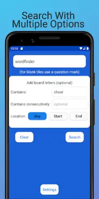 Word Cheats - for Scrabble & Words with Friends Screen Shot 1