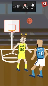 Nifty Hoopers Basketball Game Screen Shot 3