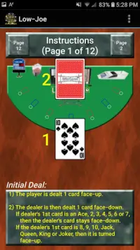 Low-Joe: Reverse Blackjack Screen Shot 3