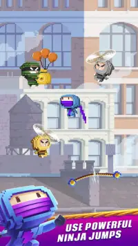 Ninja Up! - Endless arcade jumping Screen Shot 0