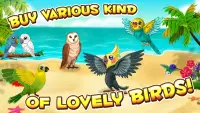 Bird Land Paradise: Pet Shop Game, Play with Bird Screen Shot 11