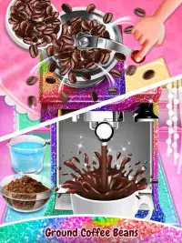 Coffee Maker - Trendy Glitter Coffee Screen Shot 0