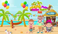 finge jugar vacaciones verano fiesta en la playa Screen Shot 9