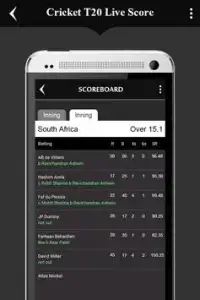 Cricket T20 WorldCup LiveScore Screen Shot 2
