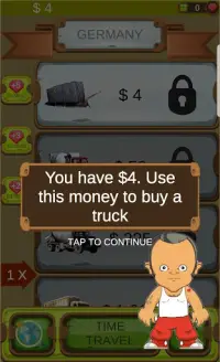 Tap Tap Truck- Idle Euro Truck Simulator Screen Shot 1