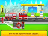 消防車消防士ゲーム：子供のための救助ゲーム Screen Shot 4