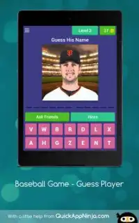 Baseball Games - Guess The Baseball Player Screen Shot 4