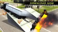 Chained Truck Sim 3D - Impossible Tracks 2018 Screen Shot 4