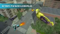 Летающий паук Superhero Rescue Screen Shot 2