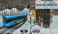 Snow Bus Offroad Hill Screen Shot 16
