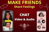 Live Chat, Video Call & Talk Screen Shot 2