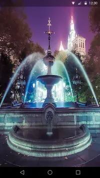 Fountain Live Wallpaper Screen Shot 1