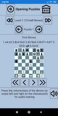 Blindfold Chess Training Screen Shot 4
