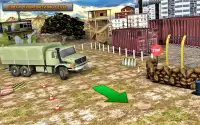 オフ 道路 トラック パーキング 軍 ゲーム Screen Shot 2