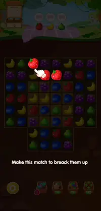 Fruit Mania -  2021 Match 3 Puzzle Free Game Screen Shot 2