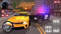 पुलिस और कार गेम सिम्युलेटर 3 डी Screen Shot 3
