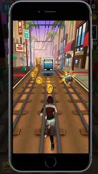 Lassie Run : Subway irunner Screen Shot 1