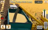 Mengemudi Traktor Panen: Simulator Desa Screen Shot 1